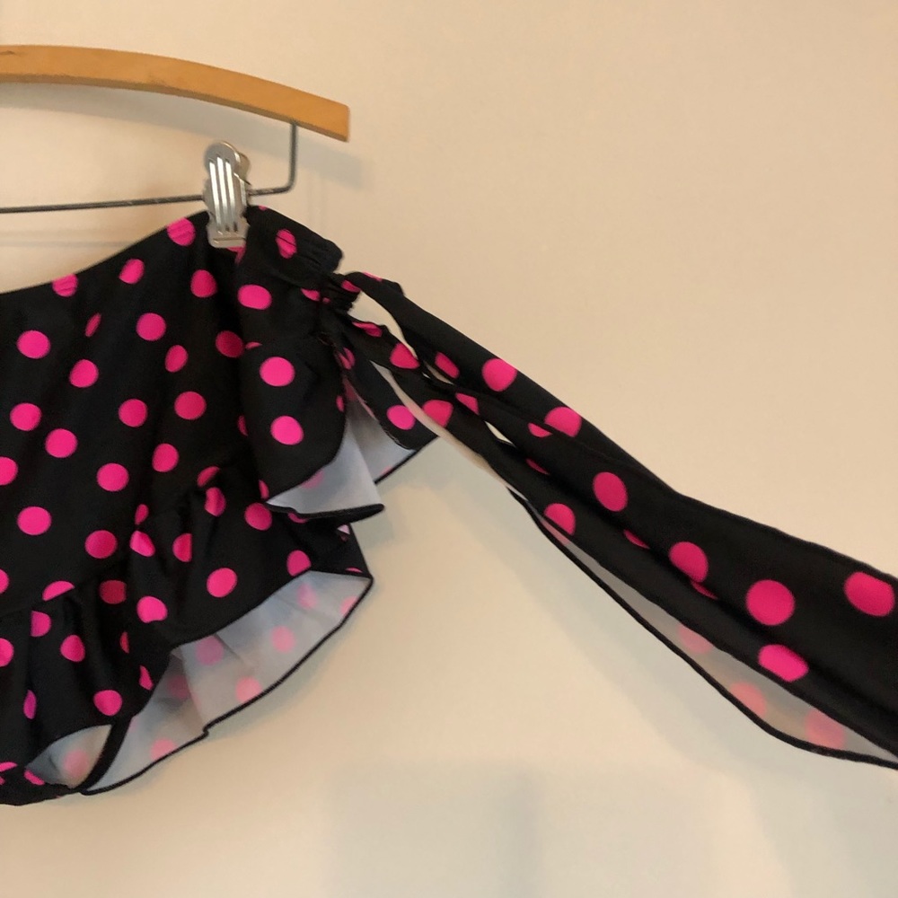 Smart & Sexy Polka Dot Bikini Skirt - Picture 4 of 8